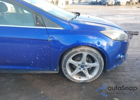 2013 Ford Focus Titanium from USA, damaged, VIN 1FADP3N2XDL330585